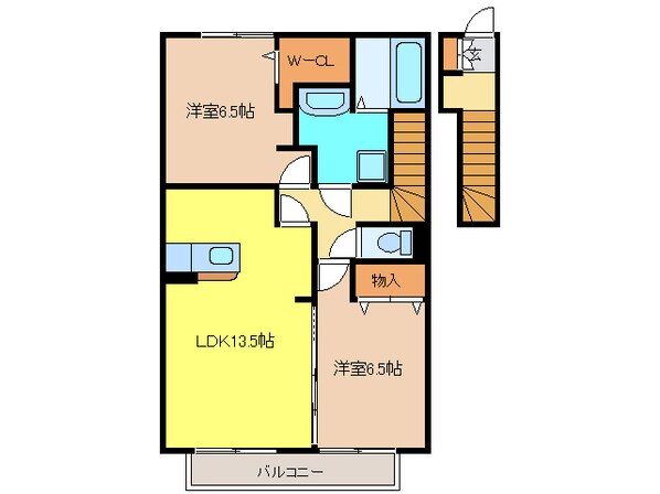 シェリールの物件間取画像